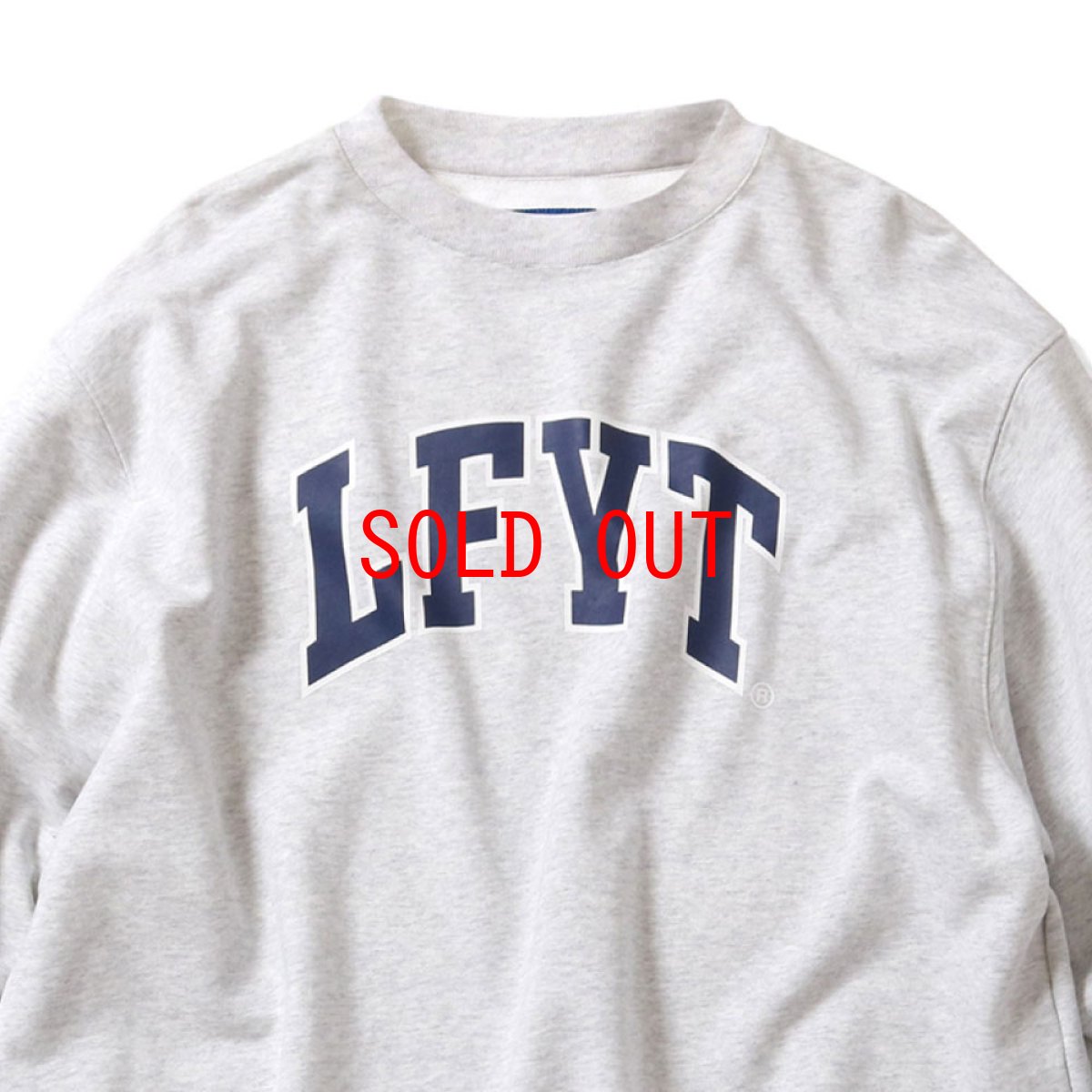 画像2: Arch Logo Crewneck Sweat Shirt クルー ネック スウェット Ash Gray (2)