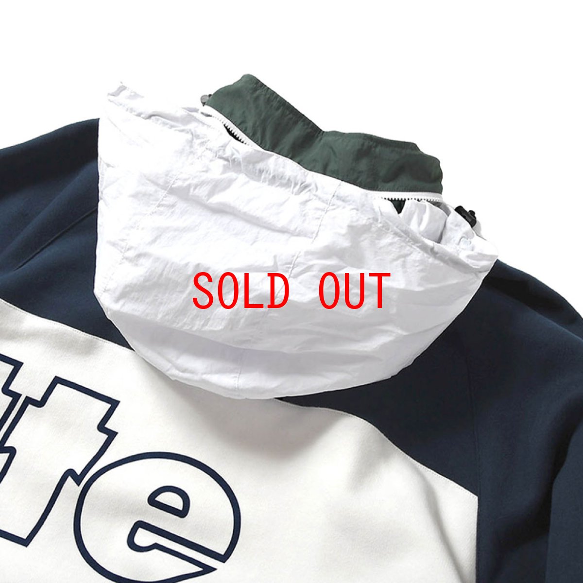 画像6: Outline Lafayette Logo Classic Sweat Anorak アウトライン ラファイエット ロゴ スウェット アノラック Green (6)