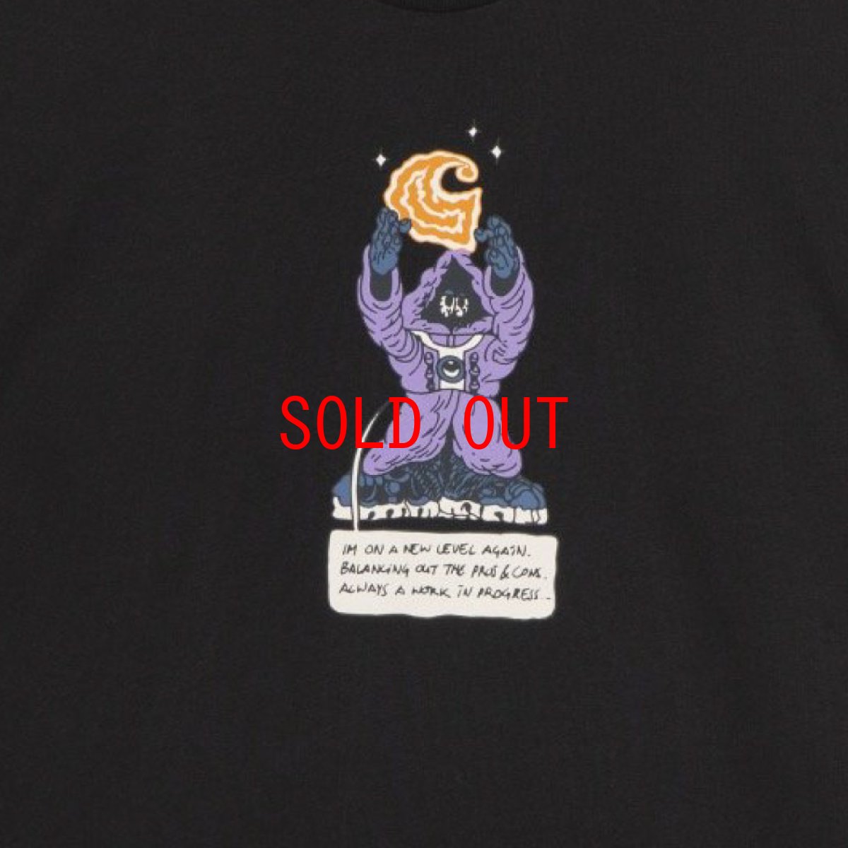 画像7: Kogankult Level L/S Tee 長袖 Kirill Kogan Tシャツ Black (7)