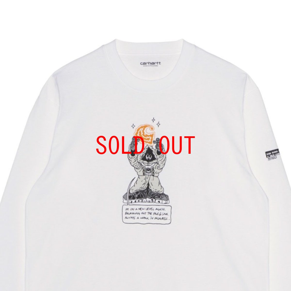 画像4: Kogankult Level L/S Tee 長袖 Kirill Kogan Tシャツ White ホワイト (4)
