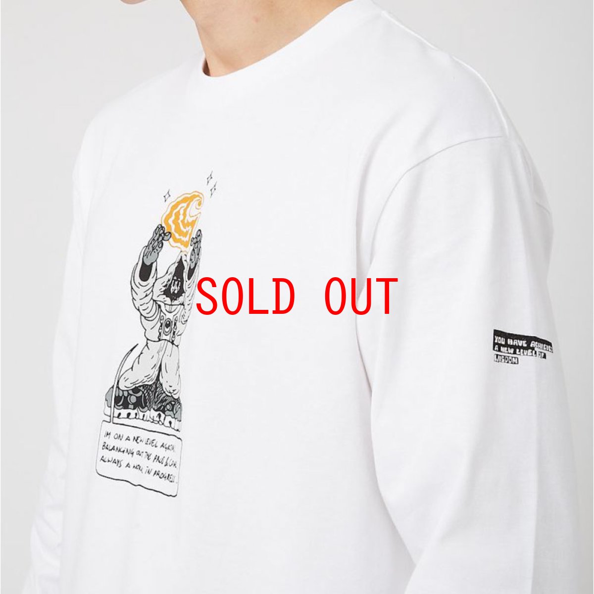 画像7: Kogankult Level L/S Tee 長袖 Kirill Kogan Tシャツ White ホワイト (7)