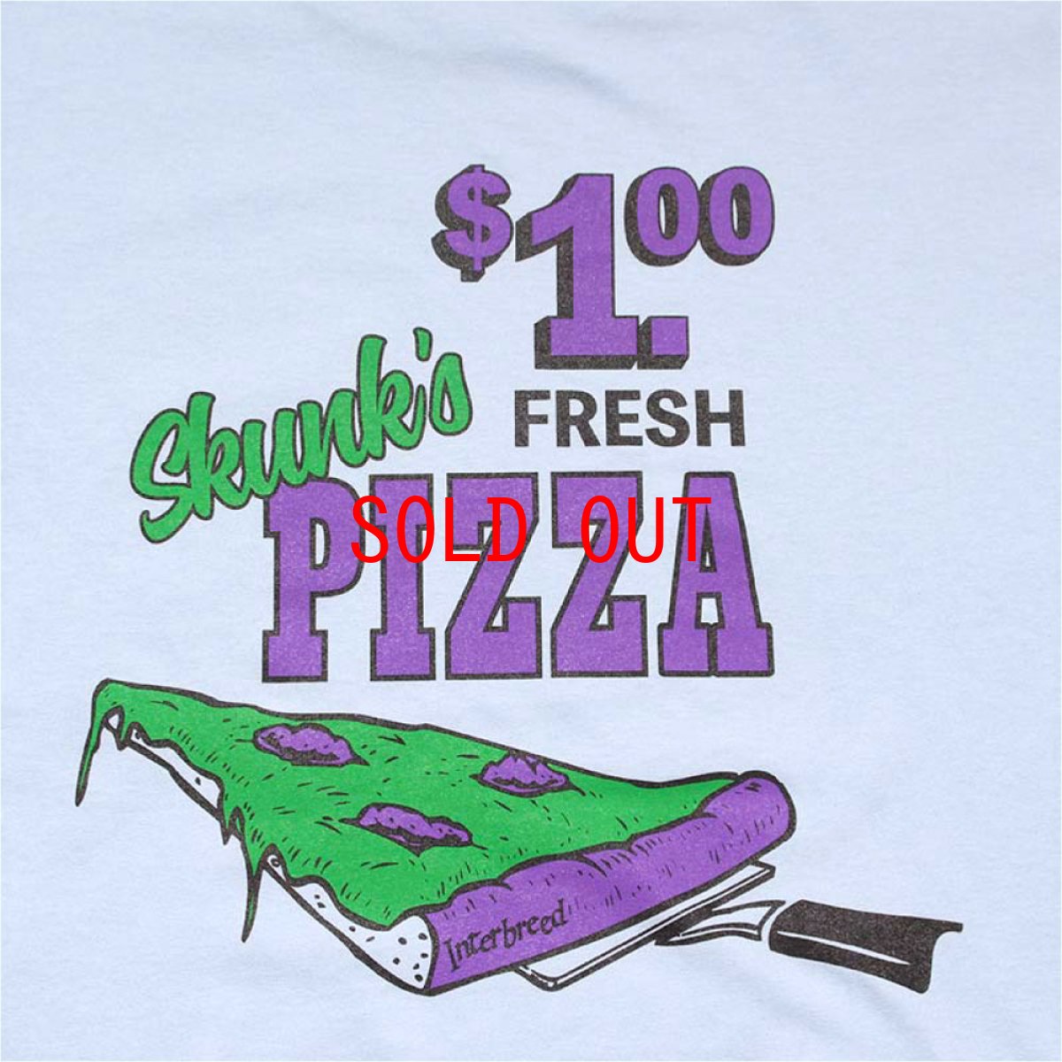 画像5: Skunk's Pizza S/S Tee 半袖 Tシャツ Sax Blue (5)