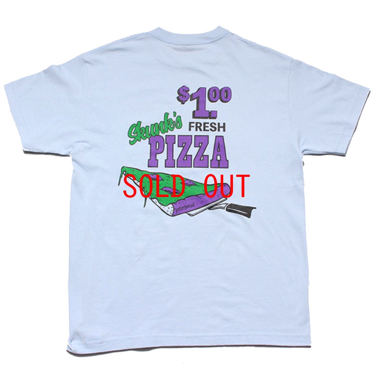 画像3: Skunk's Pizza S/S Tee 半袖 Tシャツ Sax Blue (3)