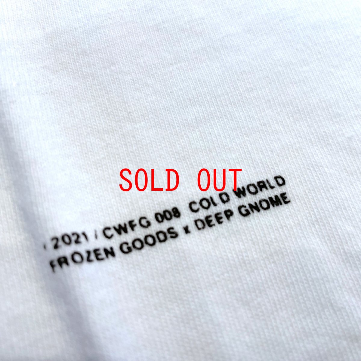 画像7: Frozen Goods Full Throttle L/S Tee 長袖 Tシャツ White (7)