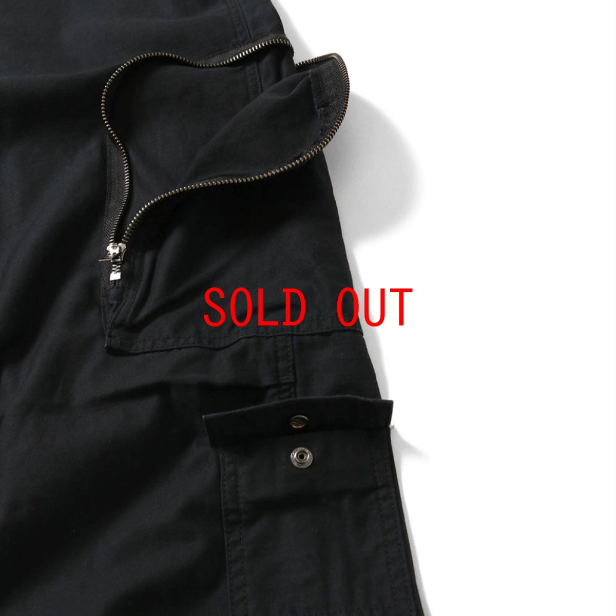画像6: Flight Cargo Pants Military ミリタリー フライト カーゴ パンツ Black (6)