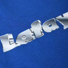 画像5: Metallic Lafayette Logo L/S Tee メタリック ロゴ 長袖 Tシャツ Blue (5)