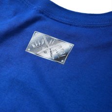 画像4: Metallic Lafayette Logo L/S Tee メタリック ロゴ 長袖 Tシャツ Blue (4)