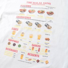画像7: × The Halal Guy Menu S/S Tee ハラルガイズ メニュー 半袖 Tシャツ White (7)