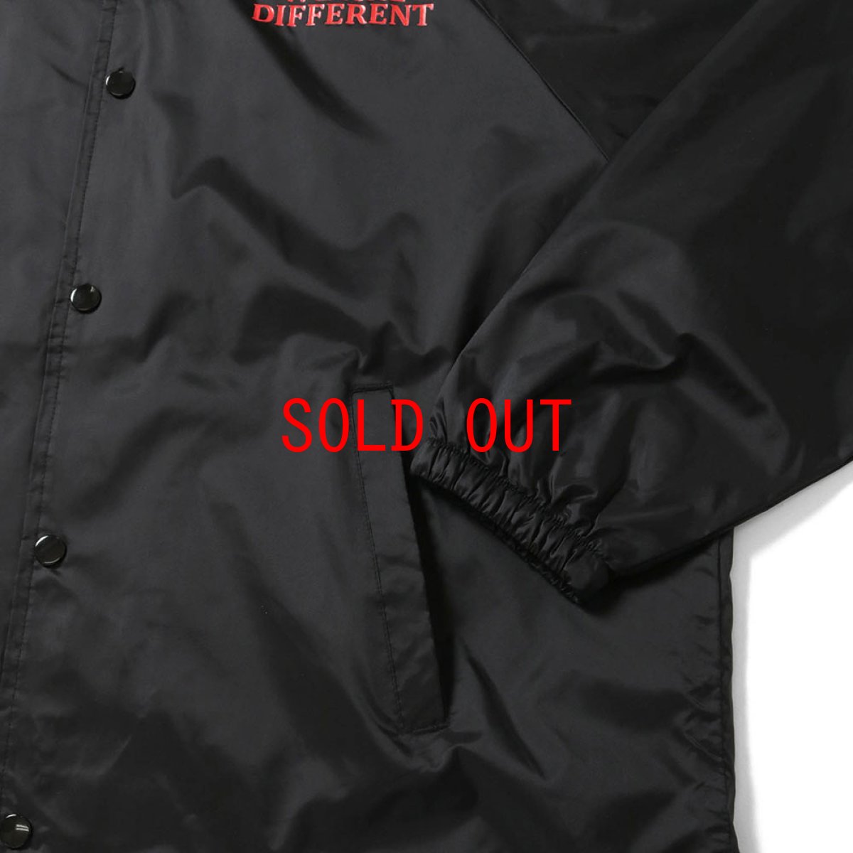 画像6: × The Halal Guys Logo Coaches Jacket ハラル ガイズ ロゴ コーチ ジャケット Black (6)