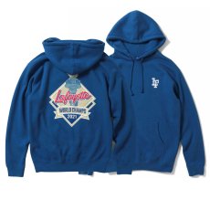 画像1: World Champs 2021 LF Logo Hooded Sweatshirt プルオーバー パーカー スウェット Blue (1)