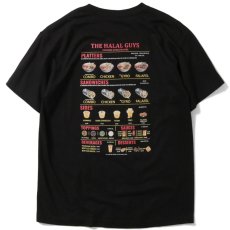 画像3: × The Halal Guy Menu S/S Tee ハラルガイズ メニュー 半袖 Tシャツ Black (3)