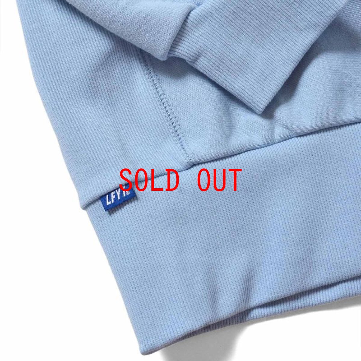 画像3: Outline Logo US Cotton Crewneck Sweatshirt アウトライン クルーネック スウェット Light Blue  (3)