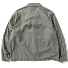 画像3: Military Code Flight Utility Shirt 長袖 ミリタリー フライト シャツ ジャケット Olive Green (3)