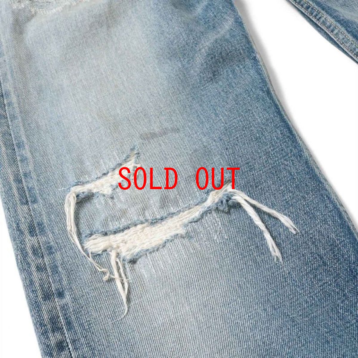 画像10: 5 Pocket Washed Selvege Denim Pants Type 03XX Standard Fit デニム パンツ Indigo (10)