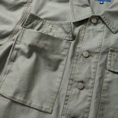 画像6: Military Code Flight Utility Shirt 長袖 ミリタリー フライト シャツ ジャケット Olive Green (6)