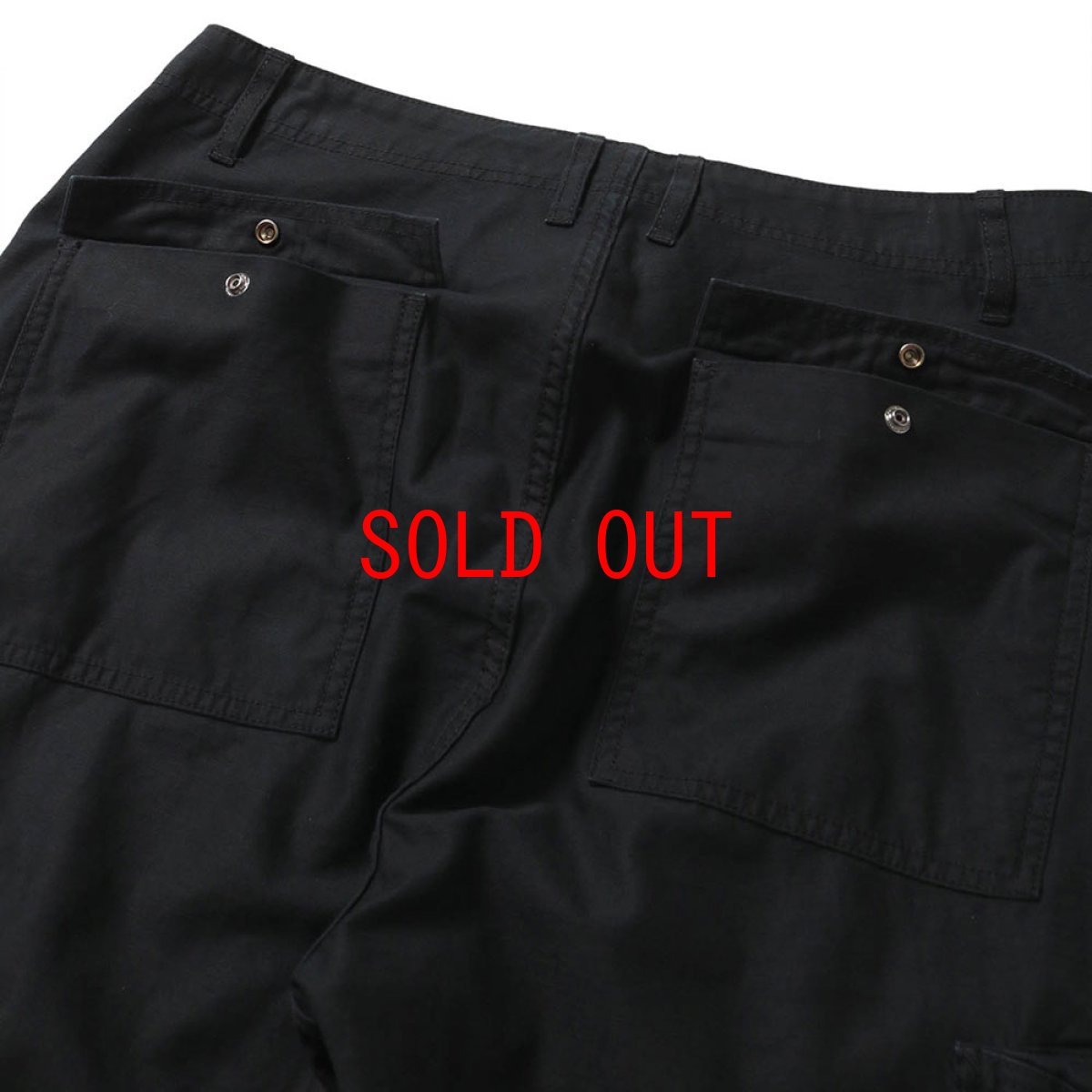画像7: Flight Cargo Pants Military ミリタリー フライト カーゴ パンツ Black (7)