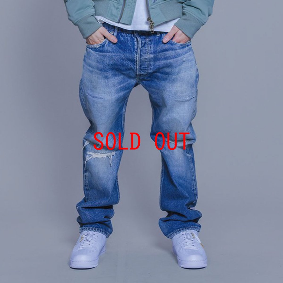 画像11: 5 Pocket Washed Selvege Denim Pants Type 03XX Standard Fit デニム パンツ Indigo (11)