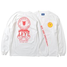 画像1: × The Halal Guy Hot Sauce L/S Tee ハラルガイズ 長袖 Tシャツ White (1)