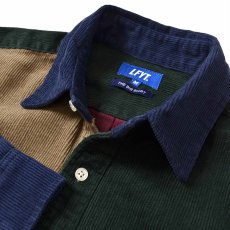 画像5: L Logo Big Silhouette Corduroy Shirt 長袖 コーデュロイ シャツ Multi (5)