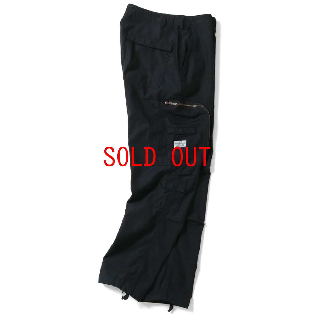 画像3: Flight Cargo Pants Military ミリタリー フライト カーゴ パンツ Black (3)