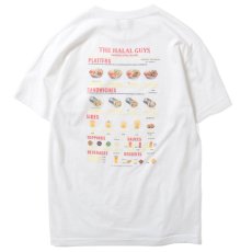 画像4: × The Halal Guy Menu S/S Tee ハラルガイズ メニュー 半袖 Tシャツ White (4)
