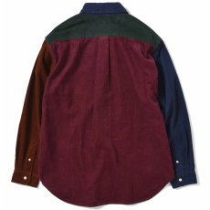 画像3: L Logo Big Silhouette Corduroy Shirt 長袖 コーデュロイ シャツ Multi (3)