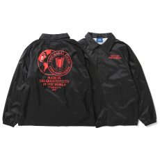 画像2: × The Halal Guys Logo Coaches Jacket ハラル ガイズ ロゴ コーチ ジャケット Black (2)