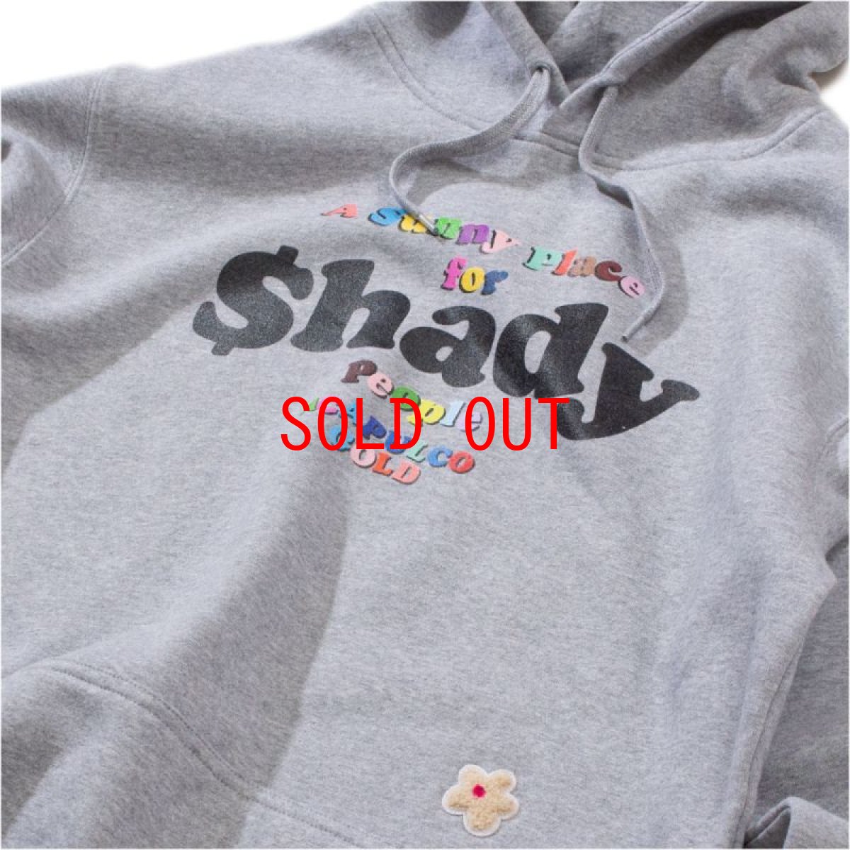 画像5: Shady Pullover Hoodie プルオーバー スウェット フーディー パーカー サガラ ワッペン Ash Gray (5)