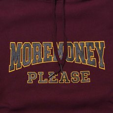 画像6: Mo Money Heavy Weight Hoodie カレッジ スウェット フーディ パーカー ロゴ Burgundy (6)