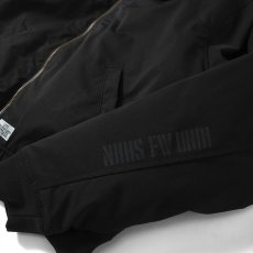 画像8: Military Code Flight Bomber Jacket ミリタリー フライト ボンバー ジャケット Black (8)