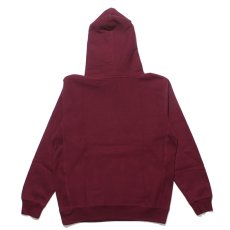 画像2: Mo Money Heavy Weight Hoodie カレッジ スウェット フーディ パーカー ロゴ Burgundy (2)