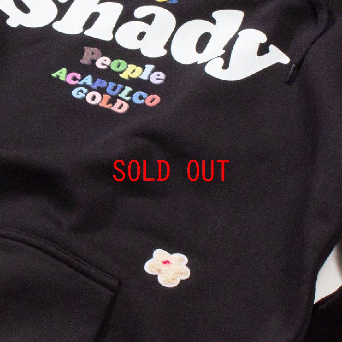 画像3: Shady Pullover Hoodie プルオーバー スウェット フーディー パーカー サガラ ワッペン Black (3)