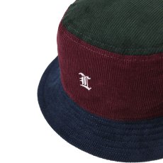 画像6: L Logo Corduroy Bucket Hat コーデュロイ バケット ハット 帽子 Multi (6)