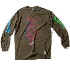 画像1: Are You Experienced L/S Tee ロングスリーブ ロンT 長袖 Tシャツ Olive Green (1)