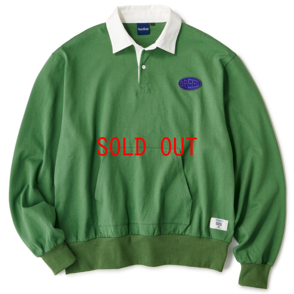 画像2: Shove It L/S Rugby Shirt 長袖 ラグビー シャツ カットソー ラガーシャツ ロゴ Green (2)