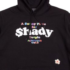 画像2: Shady Pullover Hoodie プルオーバー スウェット フーディー パーカー サガラ ワッペン Black (2)