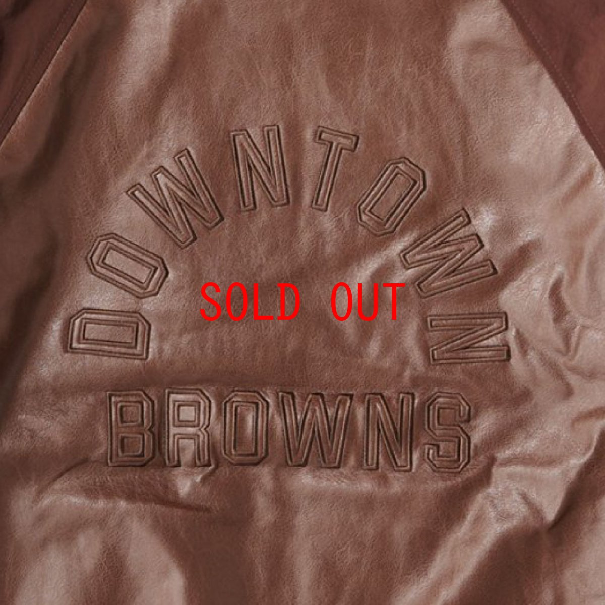 画像8: Downtown Browns Jacket ダウンタウン ブラウンズ ブルゾン Brown (8)