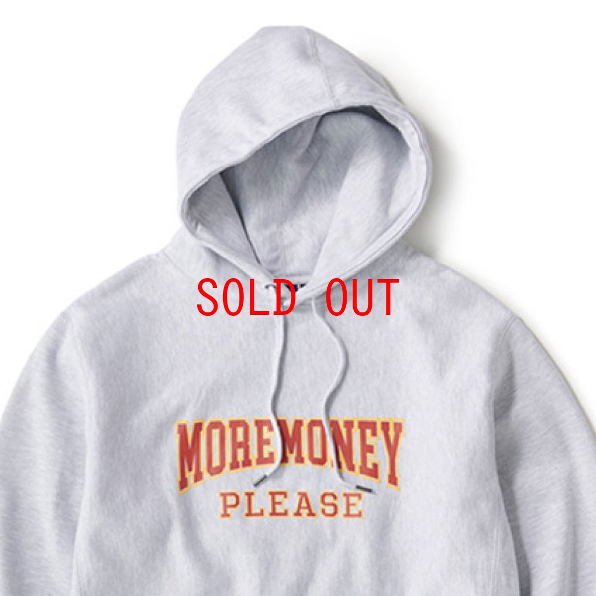 画像3: Mo Money Heavy Weight Hoodie カレッジ スウェット フーディ パーカー ロゴ Ash Gray (3)