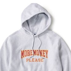 画像3: Mo Money Heavy Weight Hoodie カレッジ スウェット フーディ パーカー ロゴ Ash Gray (3)