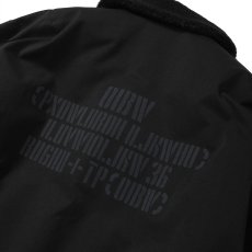 画像6: Military Code Flight Bomber Jacket ミリタリー フライト ボンバー ジャケット Black (6)