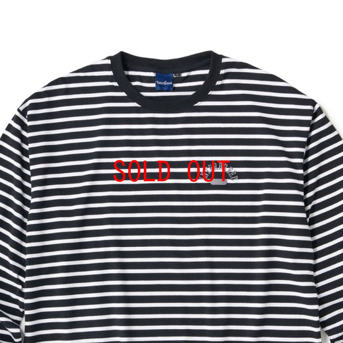 画像2: Club House Border L/S Tee 長袖 ボーダー カレッジ Tシャツ カットソー ロゴ Black (2)