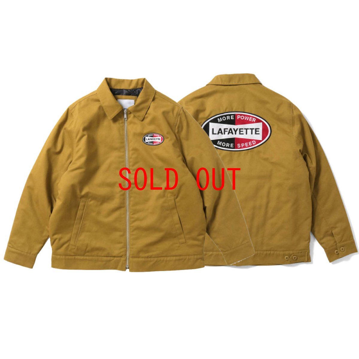 画像1: Ignition Logo Work Jacket ロゴ ワーク ジャケット Mustard (1)