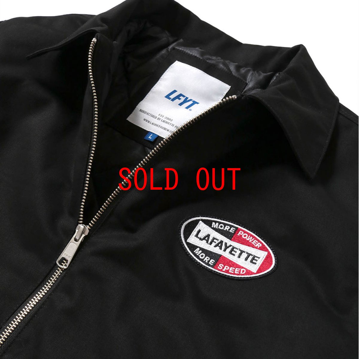 画像4: Ignition Logo Work Jacket ロゴ ワーク ジャケット Black (4)