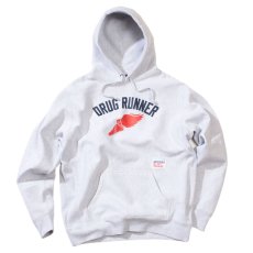 画像5: Drug Runner Pullover Sweat Shirt カレッジ プルオーバー スウェット フーディー パーカー Heather Gray (5)