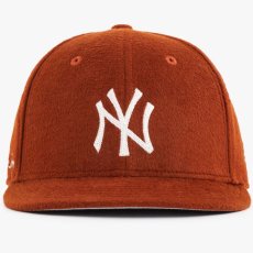 画像2: × Aime Leon dore LP 59Fifty Cap NewYork Yankees Moleskin Burgundy エメ レオン ドレ　ニューヨーク ヤンキース キャップ 帽子 (2)