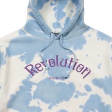 画像6: Revolution Tie-Dye Pullover Sweat Shirt タイダイ プルオーバー スウェット フーディー パーカー Blue (6)