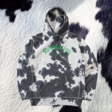 画像3: Revolution Tie-Dye Pullover Sweat Shirt タイダイ プルオーバー スウェット フーディー パーカー Black (3)