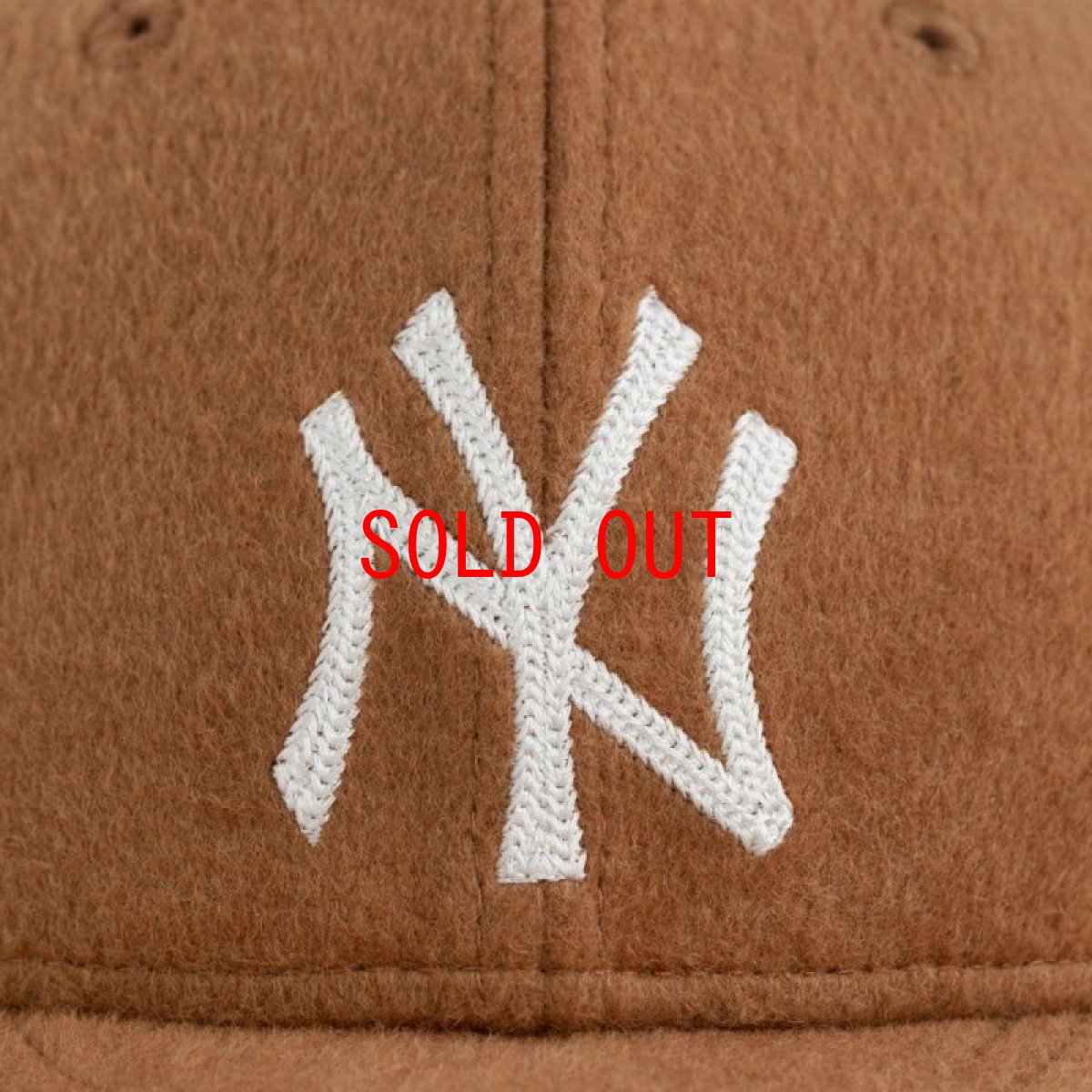 画像6: × Aime Leon dore LP 59Fifty Cap NewYork Yankees moleskin beige エメ レオン ドレ ニューヨーク ヤンキース キャップ 帽子 (6)