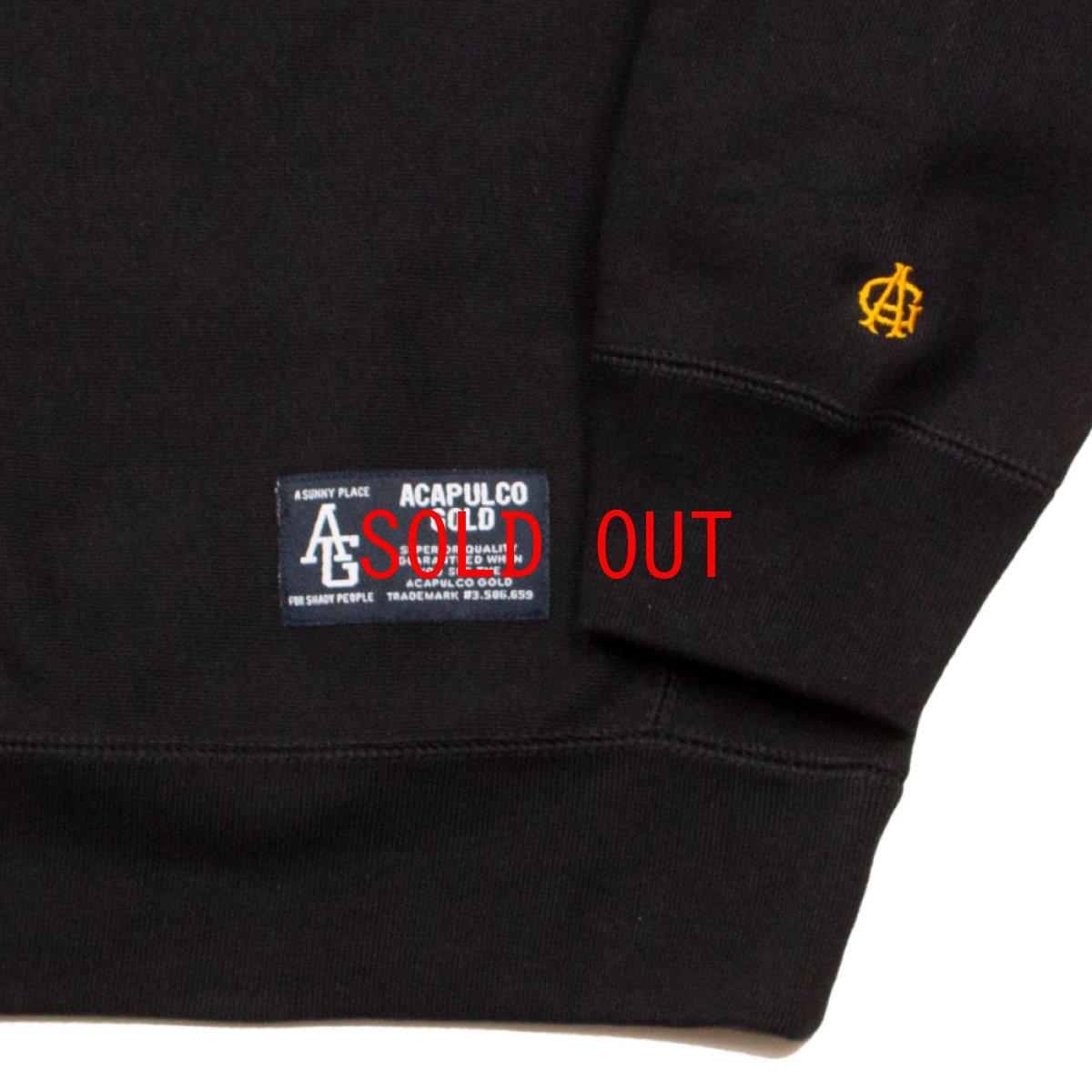 画像3: AG League Crewneck Sweat Shirt クルーネック スウェット カレッジ スウェット Black (3)