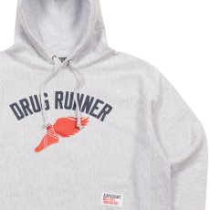 画像4: Drug Runner Pullover Sweat Shirt カレッジ プルオーバー スウェット フーディー パーカー Heather Gray (4)